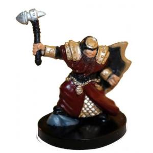 male dwarf cleric miniature
