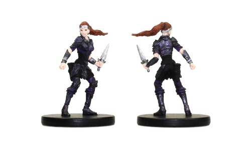 Pathfinder Battles Shattered Star Miniature - Tower Girl Painted RPG Figure