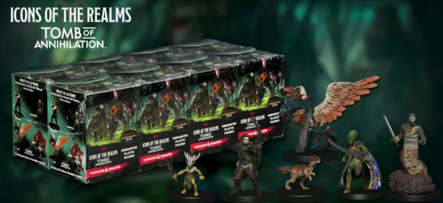 TOMB AND TRAPS SET of Annihilation Icons of the Realms D&D Promo Incentive