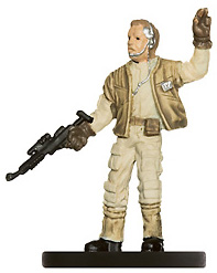 Figurine Star Wars Miniatures Chagrian Mercenary Commander - Occasion (TBE)