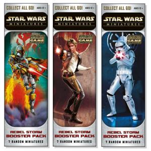 3 minis Star Wars Miniatures Rebel Storm 3 x Bespin Guard #41 